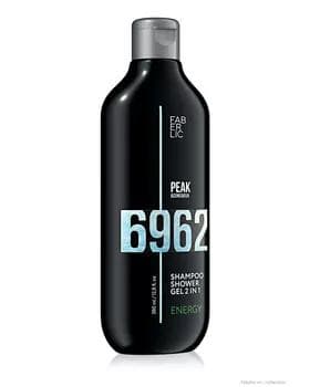 Шампунь-гель для душа 2 в 1 Energy Peak 380 мл.