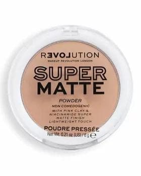 Pudra kompakt mat - Makeup Revolution Super Matte Pressed Powder BEIGE