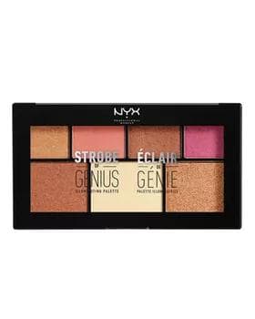 Палетка хайлайтеров - NYX Professional Makeup Strobe of Genius Illuminating Palette №STGP02
