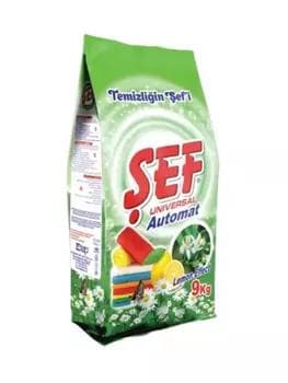 SEF awtomat kir ýuwujy poroşok Universal – 9 kg