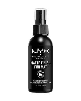 Spreý-fiksator makiýaž üçin - NYX Professional Makeup Matte Finish Fini Mat №MSS01