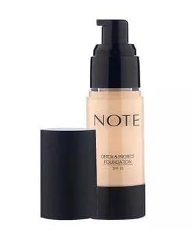 Тональный крем - Note Detox & Protect Foundation №129