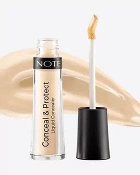 Жидкий маскирующий консилер - Note Conceal & Protect Liquid Concealer №01