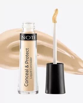 Жидкий маскирующий консилер - Note Conceal & Protect Liquid Concealer №03