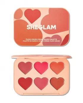 Палетка румян - Sheglam Flush Crush Cream Blush Palette COTTAGE