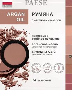 Румяна - Paese Face Rouge Iluminating Matte №54