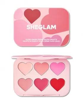 Палетка румян - Sheglam Flush Crush Cream Blush Palette BLUSHING