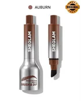 Tint gaş üçin - Sheglam Brow Fection Angled Brush & Dip AUBURN