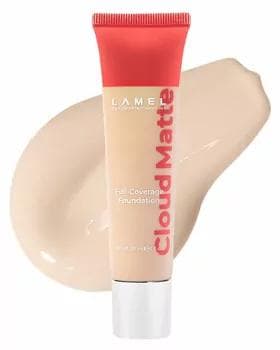 Тональный крем - Lamel Cloud Matte Full-Coverage Foundation №02N
