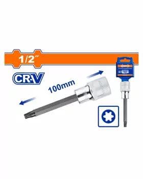 Длинная головка Torx 1/2 дюйма T45