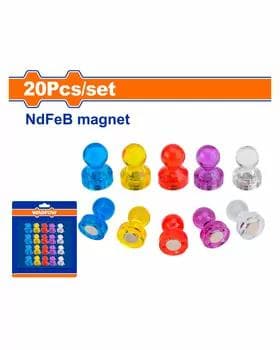 Magnit nabor 20pcs Raznoswetny (40)