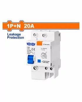 Awtomat rubilnik 20A 1-Faza+Nol (60)
