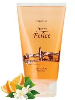 Parfýumirlenen duş geli Faberlic "Donna Felice" 8115, 150 ml