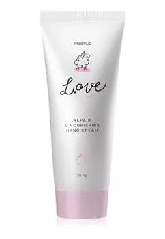 El kremi Faberlic L.OVE "Iýmitlenme we dikeldiş" 2585, 70 ml
