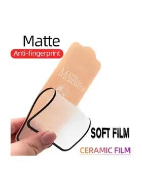 Eplenýän Goraýjy Plýonka Ceramics Matte (Matowy) Redmi Note 7/ Redmi Note 7 Pro/ Redmi 7/ Huawei Y3 (Gara Ramka)