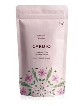 Травяной сбор №4 Herbal Tea CARDIO, Вес: 31 г Faberlic15664