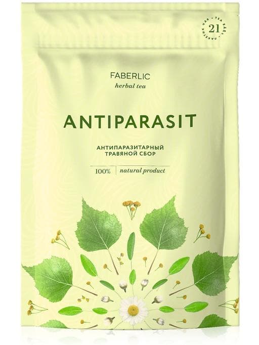 Травяной сбор №6 Herbal Tea ANTIPARASIT, Вес: 31 г Faberlic 15668