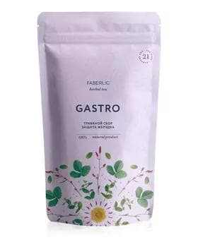 Травяной сбор №2 Herbal Tea GASTRO,Вес: 31 г Faberlic 15671