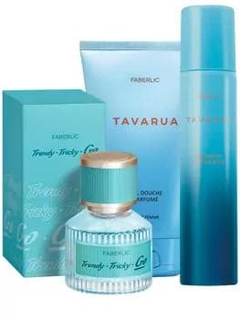 Zenanlar üçin sowgat toplumy Faberlic TAVARUA & Go