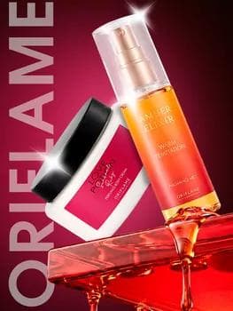 Zenanlar üçin sowgat toplumy ORIFLAME «Amber Elixir Warm Temptation&Love Potion Sensual Ruby»