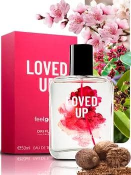 Eau de Toilette Oriflame "LOVED UP", 50 ml, zenanlar üçin