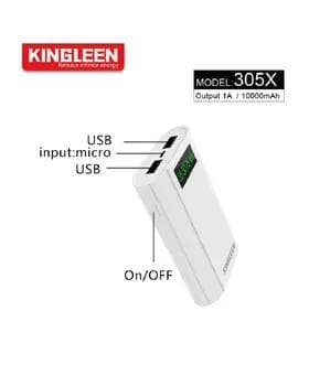 PowerBank Kingleen 305x 10.000mAh