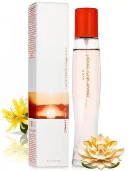 AVON Summer White Sunset Eau de Toilette zenanlar üçin, 50 ml