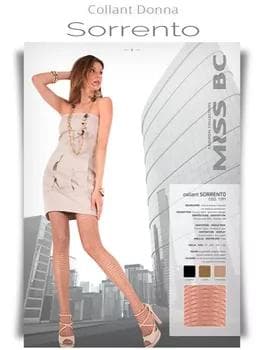 Ajurly kolgotlar FASHION COLLECTION MISS BC COLLANT SORRENTO S/M kofe reňk 30 den