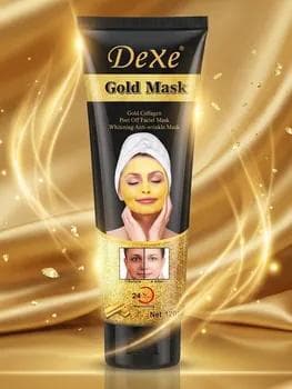 Ýüz üçin kollagenli Gold maska DEXE 120 g