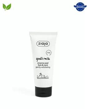 Geçi süýt fermentinden ýüz we boýun üçin skrab 75 ml