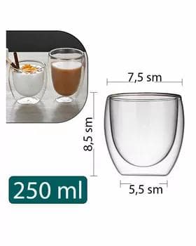Stakan reňksiz 250ml