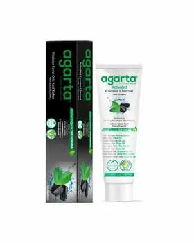 AGARTA Tebigy işjeňleşdirilen  kömür  diş pastasy  we SLS 100ml