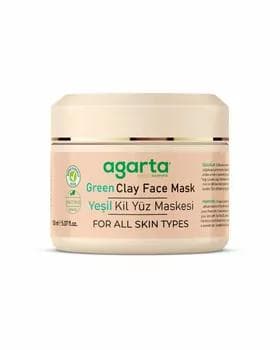 AGARTA Tebigy Ýaşyl Toýun Maska 150ml