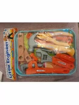 Oýunjak gurluşyk gurallar toplumy "Little Engineer" (gutuda)