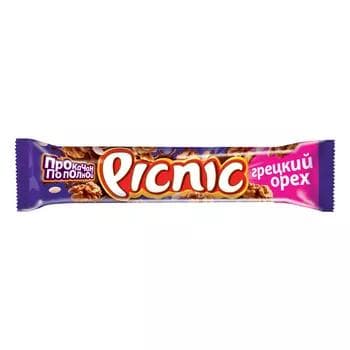 Şokoladly batonçik Piсnic, grek hozly we arahisly, 52 gr