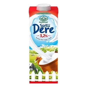 Sterilizasiýa edilen süýt "Süýtli Dere" Classic,  3.2% 1 lt