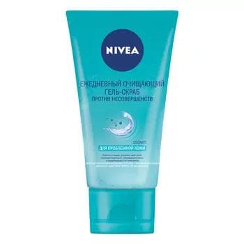 Ýuwunmak üçin gel-skrab Nivea "Gündelik ulanmaga niýetlenen" problemaly deriler üçin 150 ml