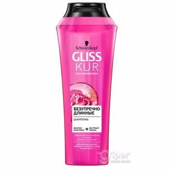 Şampun GLISS KUR Birkemsiz uzyn saçlar, 400 ml