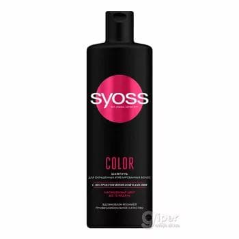 Şampun SYOSS Color boýalan we melirlenen saçlar üçin, 440 ml