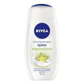 Duş geli Nivea "Karambol kremi" 250 ml