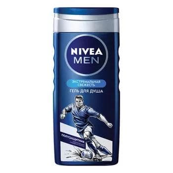 Duş geli Nivea Men "Ekstrim serginlik" 250 ml