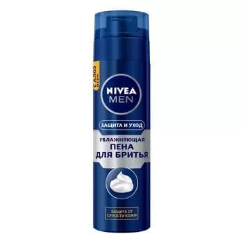 Sakgal syrmak üçin köpürjik Nivea Men "Nemlendiriji", 200 ml