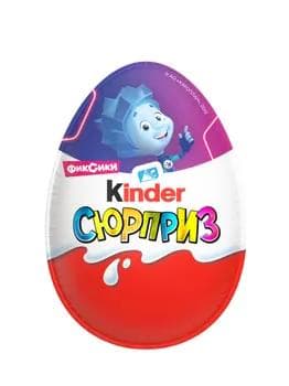 Şokoladly ýumurtga Kinder "Сюрприз" Фиксики, 20 gr