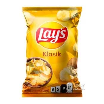 Ýeralmadan çipsi "Lay's" classic (Türkiýe), 117 gr