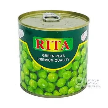 Ýaşyl nohut "Rita" konserwirlenen, 400 gr