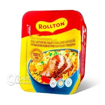 Unaş kakadylan ajy sygyr eti tagamly, çalt taýyn bolýan "ROLLTON" 90 gr