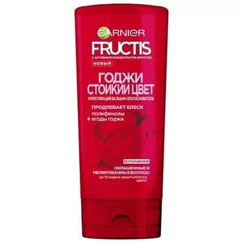 GARNIER Fructis durlaýjy-balzam Godji Bek reňk Berkidiji reňklenen we melirlenen saçlar üçin,, 200 ml