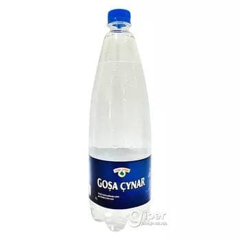 Güýçli gazlandyrylan suw "Goşa Çynar", 1 lt