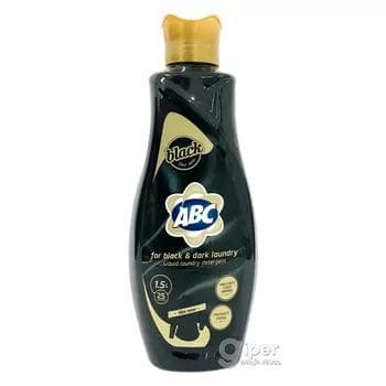 Kir ýuwmak üçin suwuklyk ABC Black&Dark, 1.5 lt