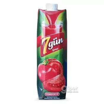 "7 gün" pomidor şiresi, 1 lt